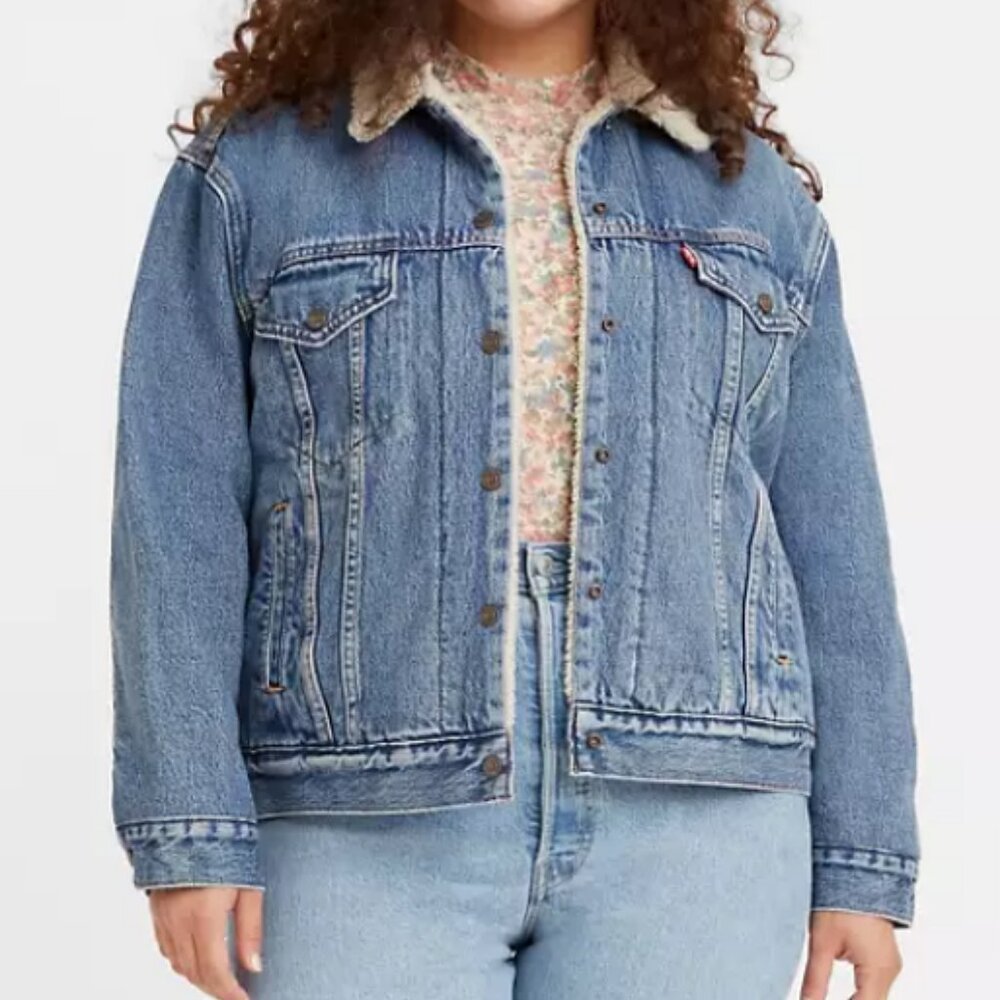 Levi's- Ex-boyfriend Sherpa Trucker Jacket